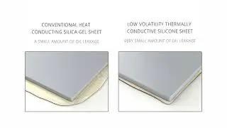 Low permeability thermal conductivity Pad for camera#thermalpad#thermalSheet
