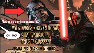 Darth Vader VS Darth Nihilus | Why Vader LOSES