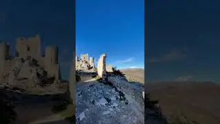 Rocca Calascio #travel #abruzzo #italy #gransasso #mountains #castle