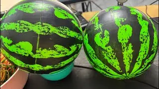 Bola semangka 🍉 sambil absen nama