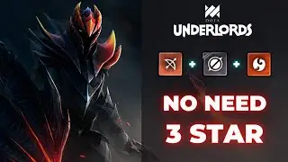 Dota Underlords EP.18 - Hunter Void, No three star No problems.