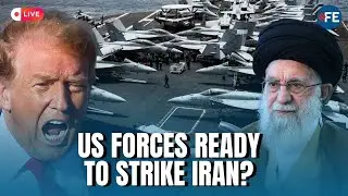 US vs IRAN War LIVE: US Sends F‑15 Fighter Jets to Middle East Amid Rising Iran Tensions | Trump