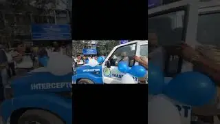 Launching of interceptor vehicle for enforcement branch of West Bengal Transport department.