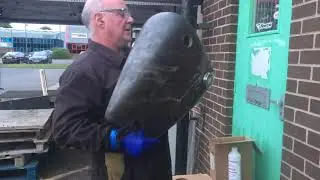 How to de-rust Motorcycle Gas Fuel Tank Wagners Tank repair kit  ethanol damage repair 01773835666