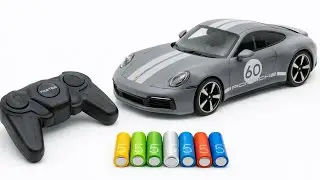 UNBOXING Realistic RC Sports Car | Fast & Clean ASMR
