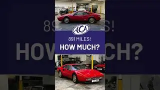 Ferrari 328 GTB 1989 года выпуска - 891 миля #ferrari #ferrari328 #lowmileage