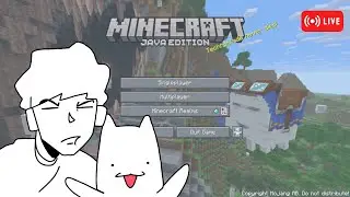 watch me nervously talk and play minecraft
