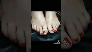 @giariccibeauty #instagram #fergie #glamorous #nailart #nails #u&ntilde;as #arte #art #girls #feet #red