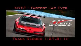 Fastest car ever at New York Safety Track - New Lap Record set at at 1:27.81