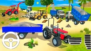 🔴Drive JCB and Uploading 🛻🏗️Stone From Dumper 🛻Truck in Game #truck #jcb #dumper #games0139 Ep-40