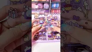 ASMR Journal Purple Theme💜 #asmr #sticker #journal #journaling #relaxing #aesthetic #purple #kawaii