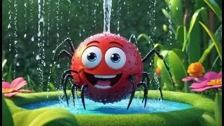 Little Spider&rsquo;s Rainy Climb | Weather & Resilience Song for Kids | Nursery Rhymes in English