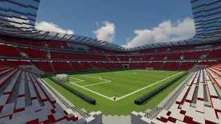 Minecraft Allianz Riviera (OGC Nice) Timelapse +DOWNLOAD | TheCraftCrusader
