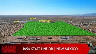 90 Acres State Lina  Chaparral NM next to Meta