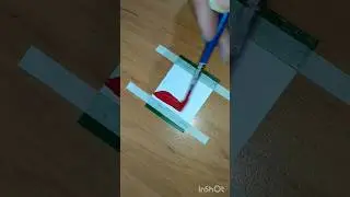 Painting the flag of Morocco and Nigeria and creating a new flag of Nigerocco 😃.#shorts