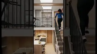 Tiny Loft Apartment with Skylights, Mezzanine Bed & Smart Storage ideas