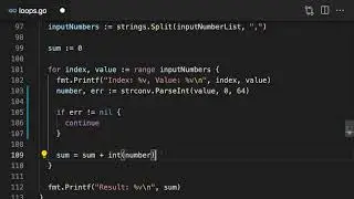 Continue and break - GoLang