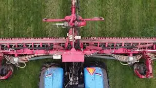 Loonbedrijf Nikkels aan het sleepslangen I New Holland T7.230, MF 6497, MF 7722S, MF 7624