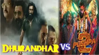 Dhurandhar vs Pushpa 2 | Movie Peek Review | Allu Arjun | Ranveer Singh | Akshay Khanna 