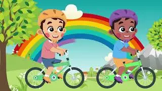 Ride Bicycle Song for Kids | Fun Bike Riding Adventure!🎶🚲