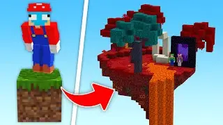 Minecraft, But It's One Nether Block...