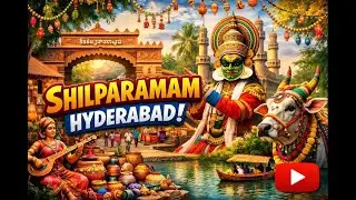 Shilparamam Hyderabad Glimpses | Culture, Crafts & Colors in 2× Speed