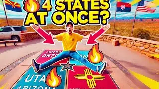 STAND IN 4 STATES AT ONCE?! 🤯 | Crazy USA Geography Fact!