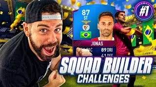 SO MANY INSANE PACK REWARDS!!!! Squad Builder Challenges #1 FIFA 17 Ultimate Team