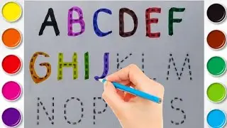 abc song in kids. a for apple B for ball c for cat d for dog.   alphabets in english.  abcd