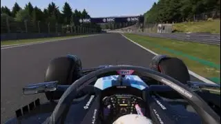 F1 24 AlpE-Tech Belgium hotlap onboard+tv camera