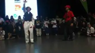 R16 Singapore 2011 poppin - semi-final Josh vs CK animation