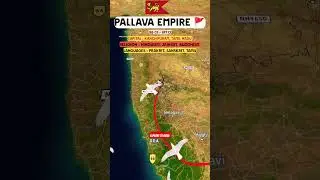 PALLAVA EMPIRE 🚩|| #pallava #pallavadynasty #tamilnadu #history #india #trending #youtubeshorts