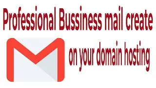 Creating a Professional Business Email Step-by-Step Tutorial #businnessmail #domainhosting