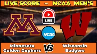 🔴 LIVE: Minnesota at Wisconsin | NCAA Men's Basketball Scoreboard | Jan 28 | Border Battle