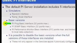 OSIsoft: Use the PI Ping Interface to measure network latency. v3.4.375