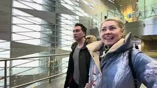 Марина Дрождина на гастролях группы Hi-Fi Vlog из Питера