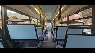 Classic beast !! (VX51 RBY) Greyline motors alx 200 Dennis dart route Rail Replacements