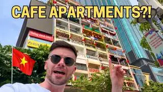 VIETNAM'S Famous CAFE APARTMENTS! Lunch and explore!