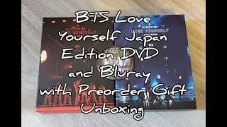 [BTS Unboxing] Love Yourself Japan Limited Edition DVD and Bluray (First  Press with Preorder Gift)
