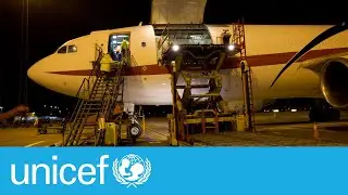 UNICEF ships tons of life-saving supplies to Syria and Türkiye