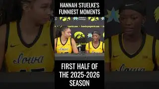 Iowa Basketball Star Hannah Stuelke's Funniest Moments Part 1