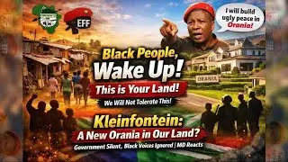 Kleinfontein: A New Orania in Our Land? 🇿🇦 Government Silent, Black Voices Ignored | MD Reacts