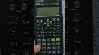 Calculate Z score (standard distribution without the table) on the Casio FX991es  #Shorts
