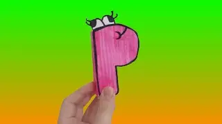 [HD] Paper Craft | English Alphabet Lore P | Mike Salcedo's Alphabet Lore