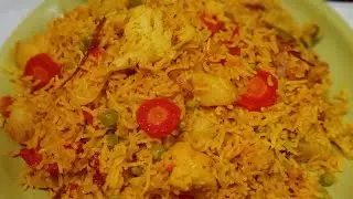 Vegetable Tahiri | Vegetable Pulao/Pulav | वेज पुलाव रेसिपी 