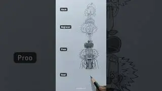 Draw Vegapunk in different #shorts