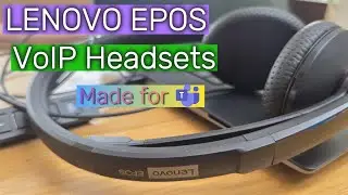 🎧 Unboxing & Testing the Lenovo EPOS Wired VoIP Headsets | Crystal-Clear Calls & All-Day Comfort!