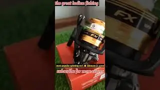 top quality fishing reel Shimano FX #shorts #reel #fishing