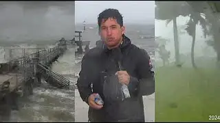 🔴 Milton golpea con fuerza a Florida: vientos feroces y marejadas desatan las alertas