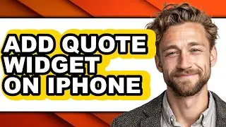 How to Add Quote Widget on Iphone (updated)